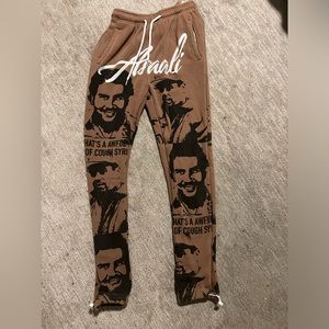 Asaali brown FW24 Cartel Sweatpants